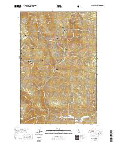 Pinchot Butte 2020 topographic map thumbnail