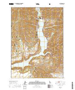 Pine 2020 topographic map thumbnail