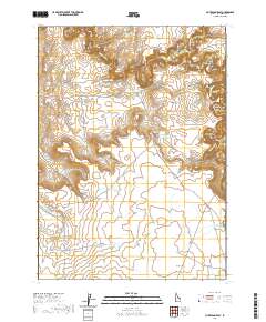 Piute Basin East 2020 topographic map thumbnail