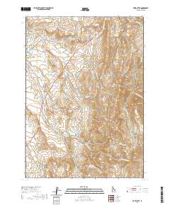 Piute Butte 2020 topographic map thumbnail