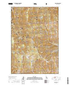 Poison Peak 2020 topographic map thumbnail