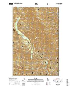 Pond Peak 2020 topographic map thumbnail