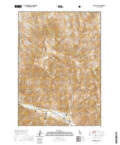 Porphyry Peak 2020 topographic map thumbnail