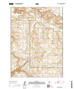 Pot Hole Canyon 2020 topographic map thumbnail
