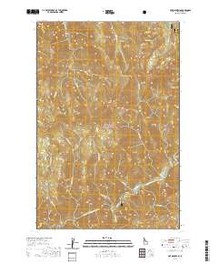 Pot Mountain 2020 topographic map thumbnail