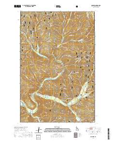 Prichard 2020 topographic map thumbnail