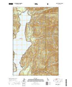 Priest Lake NE 2020 topographic map thumbnail