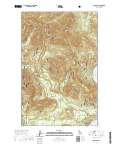 Priest Lake NW 2020 topographic map thumbnail
