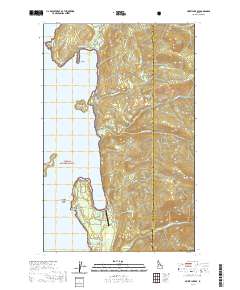 Priest Lake SE 2020 topographic map thumbnail
