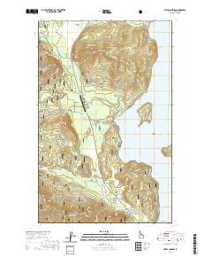Priest Lake SW 2020 topographic map thumbnail