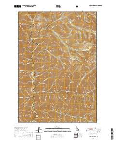 Puddin Mountain 2020 topographic map thumbnail
