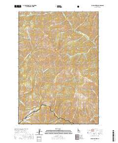 Pungo Mountain 2020 topographic map thumbnail