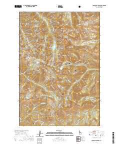 Purgatory Saddle 2020 topographic map thumbnail