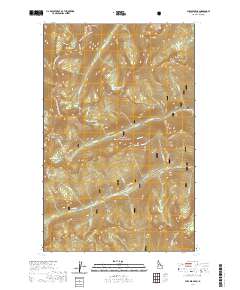 Pyramid Peak 2020 topographic map thumbnail
