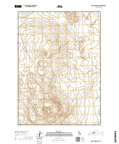 Quaking Aspen Butte 2020 topographic map thumbnail