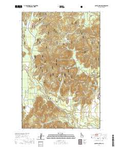 Quartz Mountain 2020 topographic map thumbnail