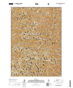 Rabbit Creek Summit 2020 topographic map thumbnail