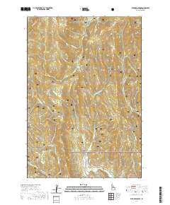 Railroad Saddle 2020 topographic map thumbnail