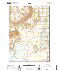Rays Lake 2020 topographic map thumbnail