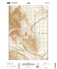 Red Hills 2020 topographic map thumbnail