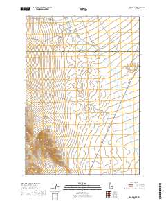 Richard Butte 2020 topographic map thumbnail