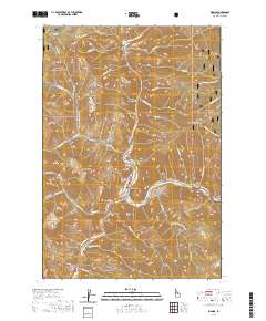 Riggins 2020 topographic map thumbnail