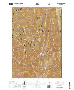 Riggins Hot Springs 2020 topographic map thumbnail