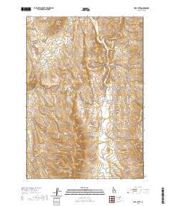 Riley Butte 2020 topographic map thumbnail