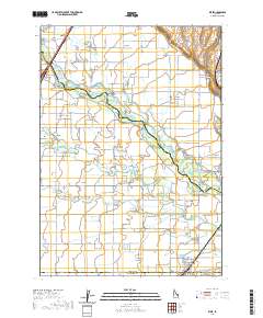 Ririe 2020 topographic map thumbnail