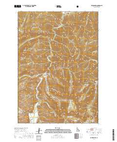 Robinson Bar 2020 topographic map thumbnail
