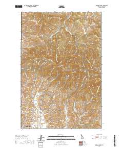 Robinson Lake 2020 topographic map thumbnail