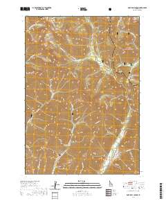 Rock Roll Canyon 2020 topographic map thumbnail