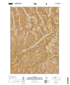 Ross Peak 2020 topographic map thumbnail
