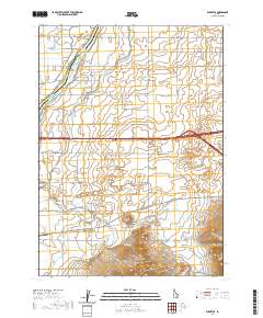 Rupert SE 2020 topographic map thumbnail