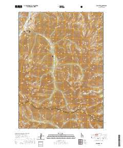 Ryan Peak 2020 topographic map thumbnail