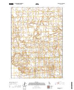 Ryegrass Flat 2020 topographic map thumbnail