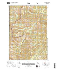 Sabe Mountain 2020 topographic map thumbnail