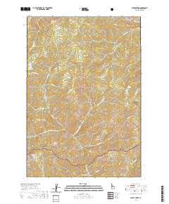 Safety Creek 2020 topographic map thumbnail