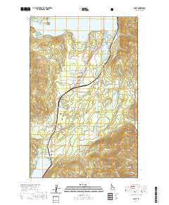 Sagle 2020 topographic map thumbnail