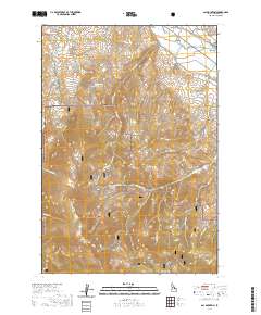 Sal Mountain 2020 topographic map thumbnail