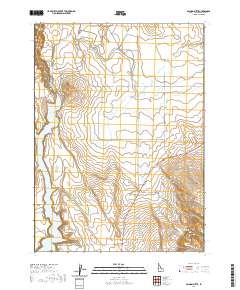 Salmon Butte 2020 topographic map thumbnail