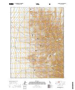 Sandrock Canyon 2020 topographic map thumbnail