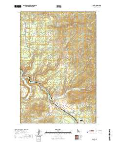 Santa 2020 topographic map thumbnail