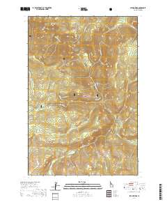 Savage Ridge 2020 topographic map thumbnail