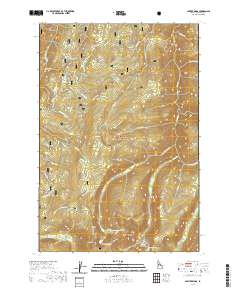 Sawyer Ridge 2020 topographic map thumbnail