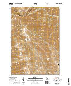 Scott Peak 2020 topographic map thumbnail