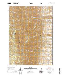 Scout Mountain 2020 topographic map thumbnail