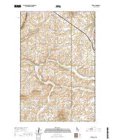Setters 2020 topographic map thumbnail