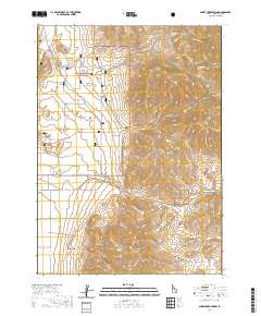 Sheep Creek Spring 2020 topographic map thumbnail