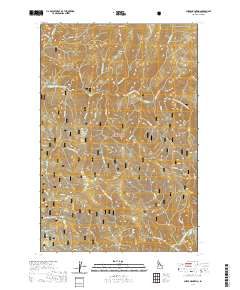 Sheep Mountain 2020 topographic map thumbnail